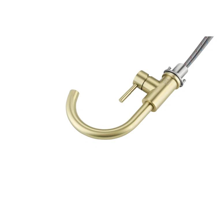 Elegant Home Living Louis Single-Hole Single-handle Bathroom Faucet FAV-1003BGD