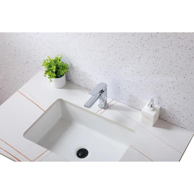 Lena Single-Hole Single-handle Bathroom Faucet