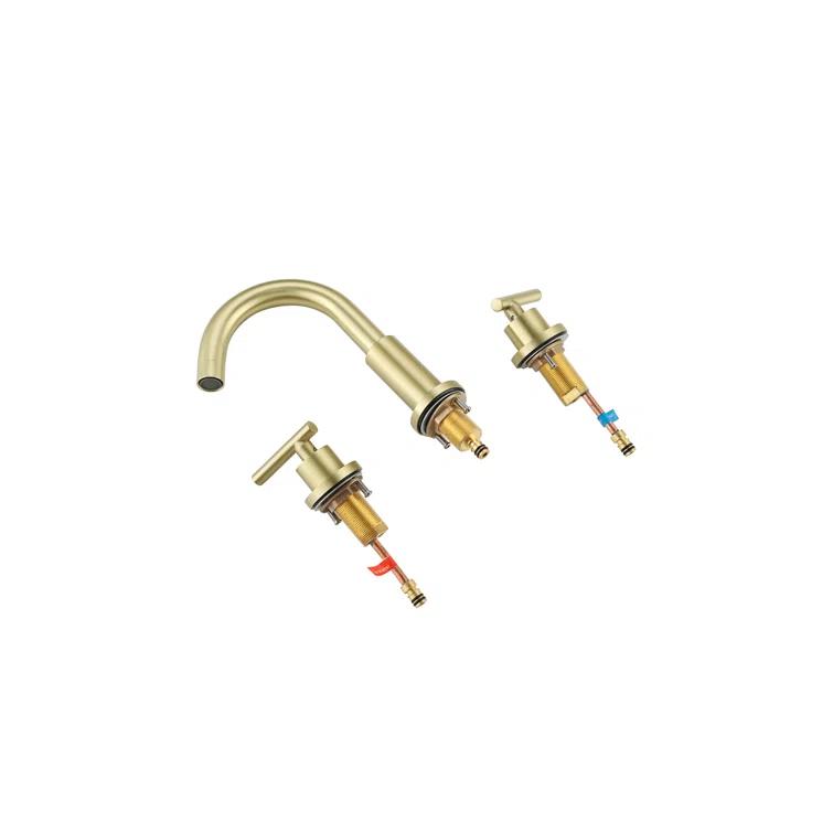 Elegant Home Living Leah Widespread 2-handle Bathroom Faucet FAV-1009MBK