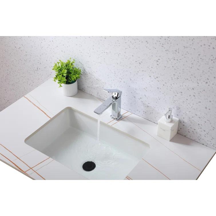 Lena Single-Hole Single-handle Bathroom Faucet