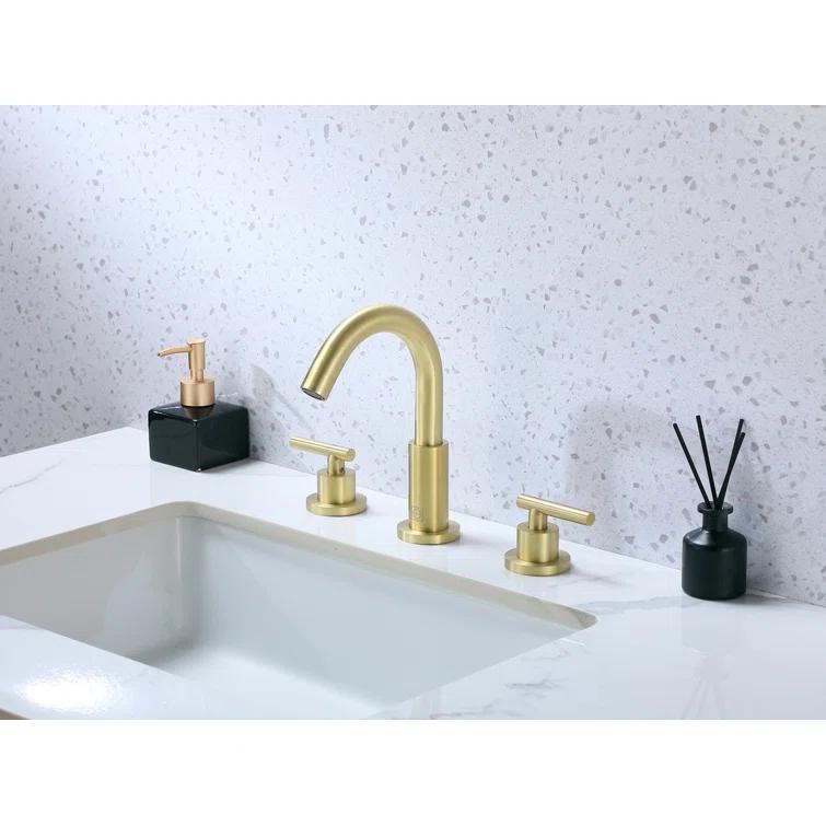 Elegant Home Living Leah Widespread 2-handle Bathroom Faucet FAV-1009MBK