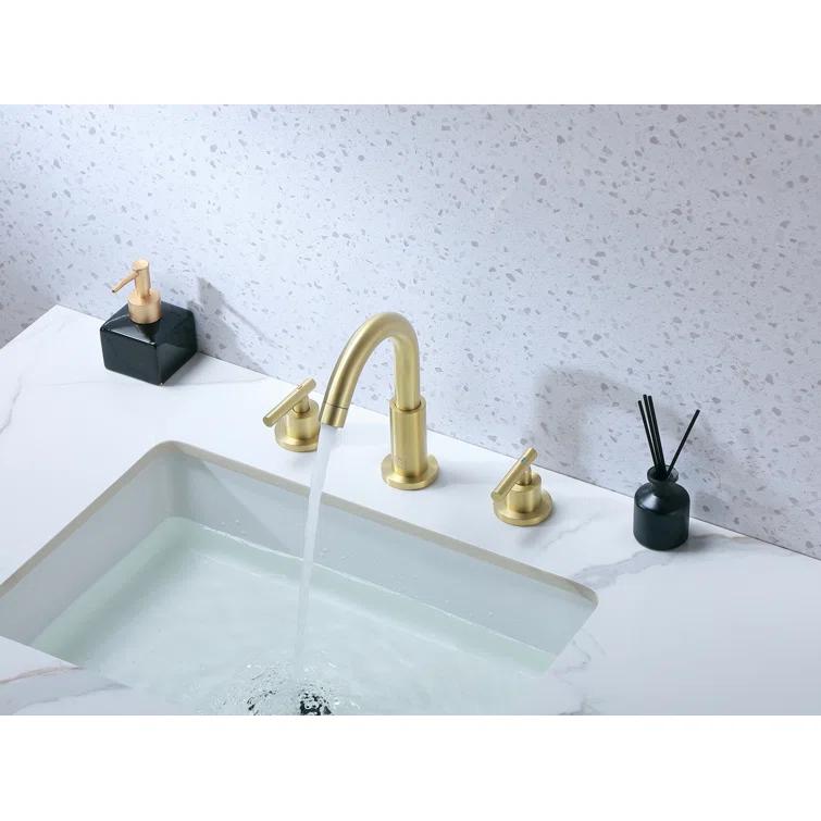 Elegant Home Living Leah Widespread 2-handle Bathroom Faucet FAV-1009MBK