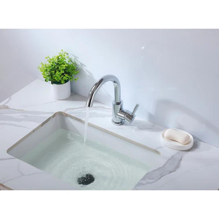 Louis Single-Hole Single-handle Bathroom Faucet