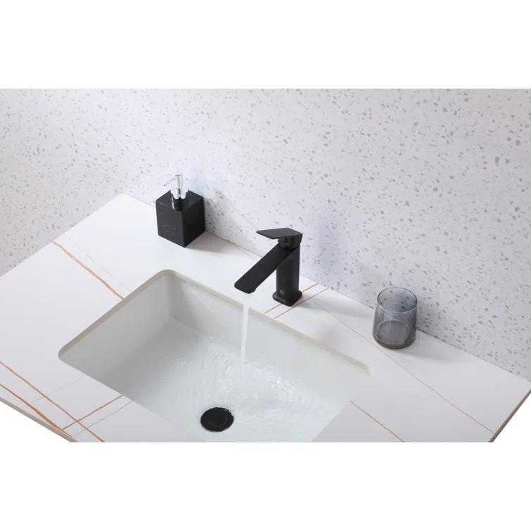Lena Single-Hole Single-handle Bathroom Faucet