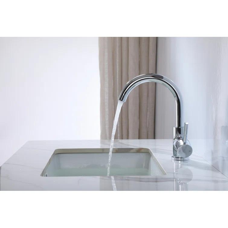 Louis Single-Hole Single-handle Bathroom Faucet