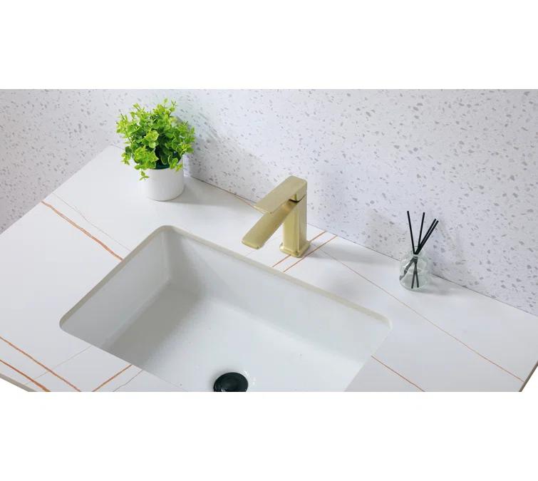 Lena Single-Hole Single-handle Bathroom Faucet