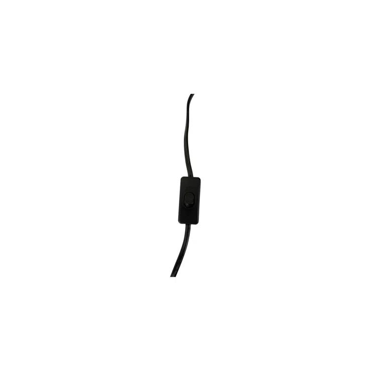 Yara Black EcoMix Arc Table Lamp