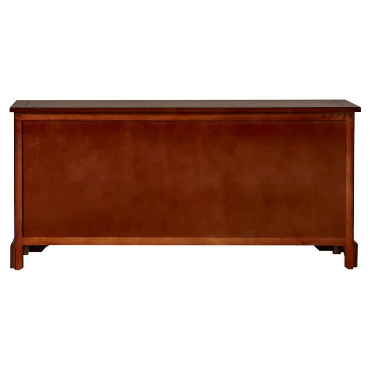 Adayla Solid Wood Drawers Storage Bench