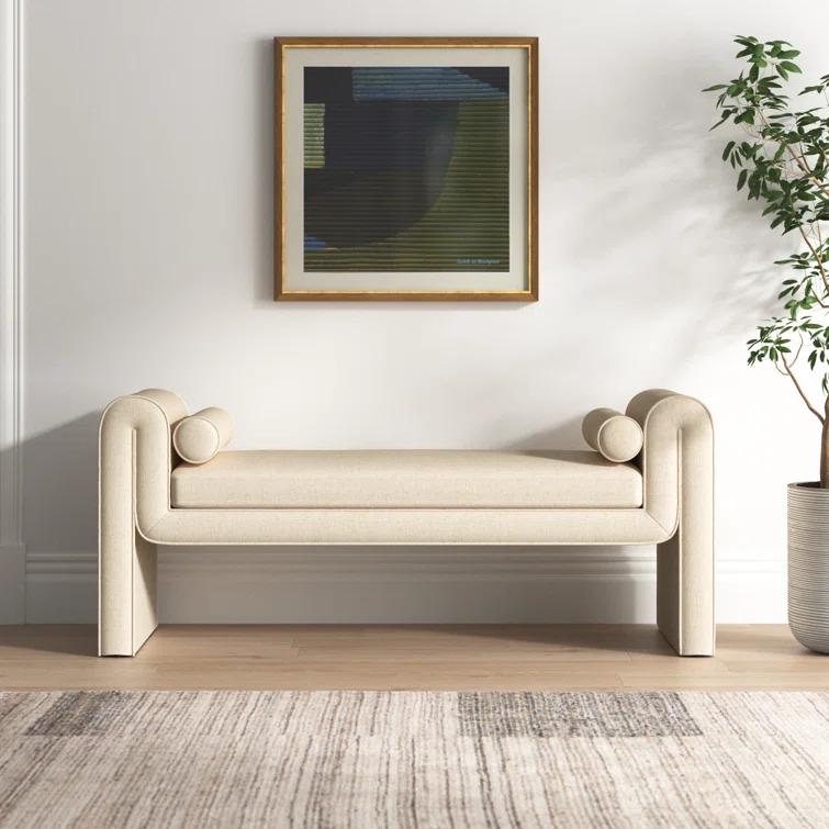 Rowe Bench - Cream