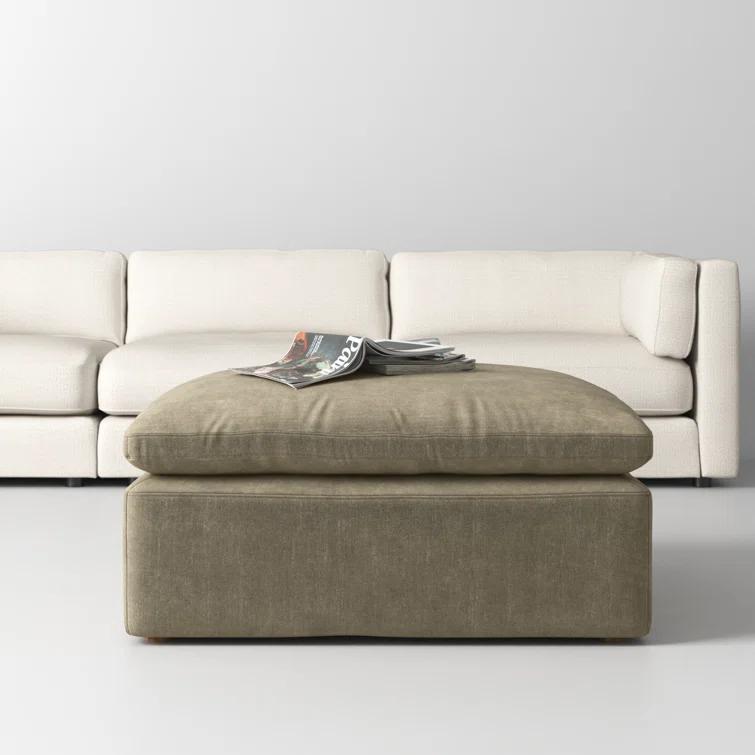 Armand Performance Fabric Ottoman