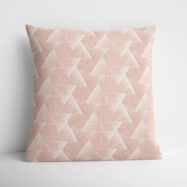 Gretchen Geometric Cotton Throw Pillow