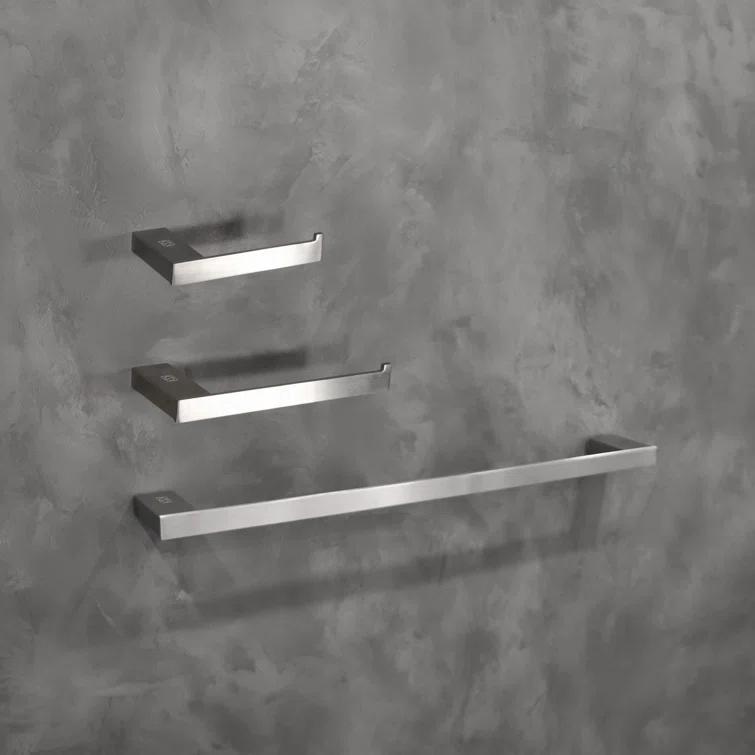Elegant Lighting HWB-13S3RBNK Sofia 3 - Piece Bathroom Hardware Set