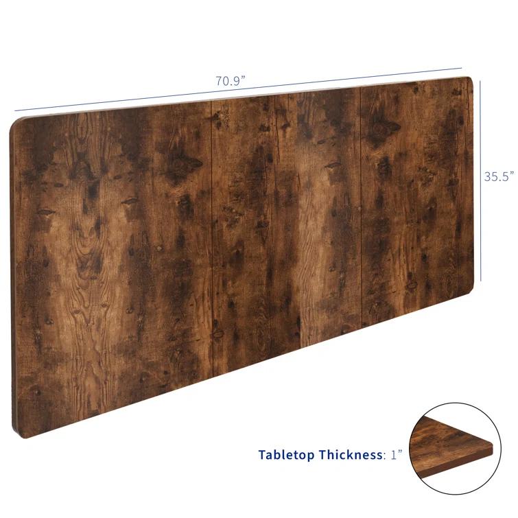 Universal Table Top for Sit to Stand Desk Frames
