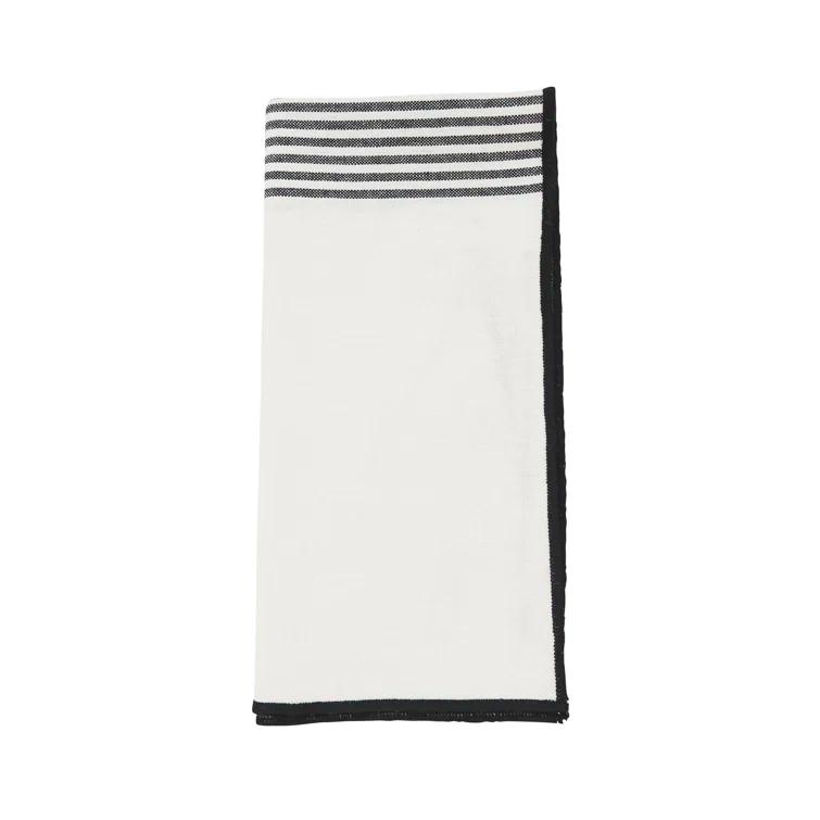 100% Cotton No Pattern Rectangle Napkin (Set of 4)
