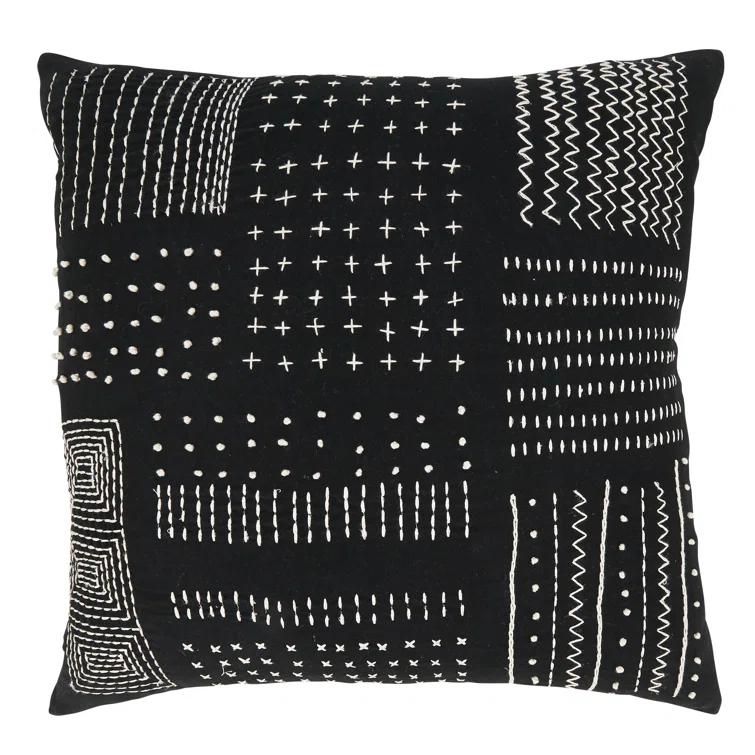 Saro Jacoby Collection Cotton Throw Pillow