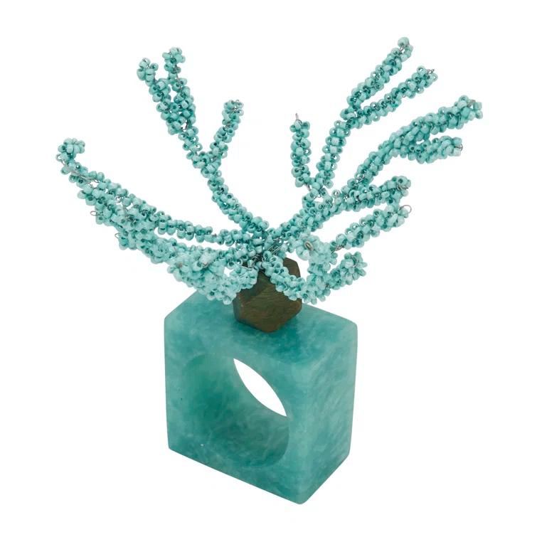 Saro Napkin Ring Collection Napkin Ring (Set of 4)