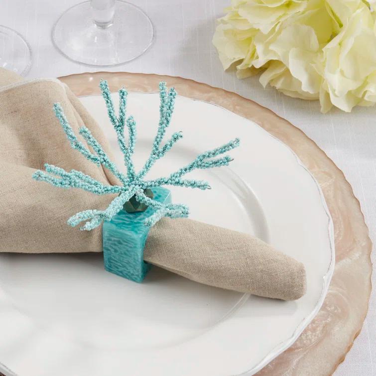 Saro Napkin Ring Collection Napkin Ring (Set of 4)