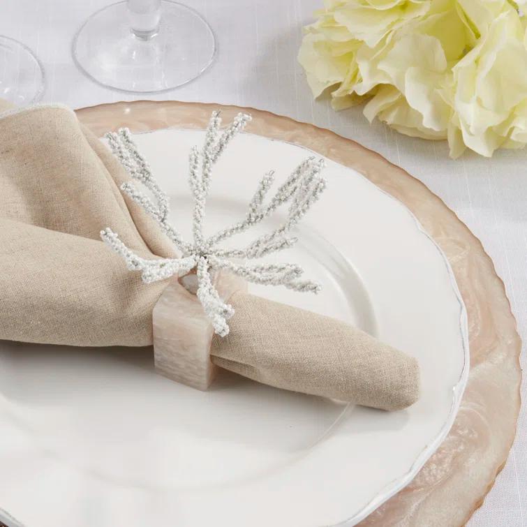 Saro Napkin Ring Collection Napkin Ring (Set of 4)