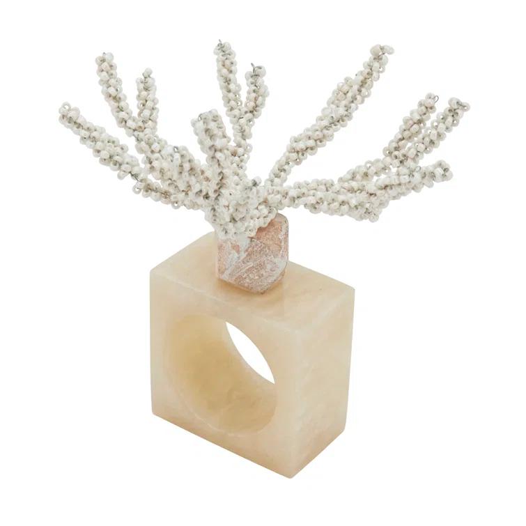 Saro Napkin Ring Collection Napkin Ring (Set of 4)