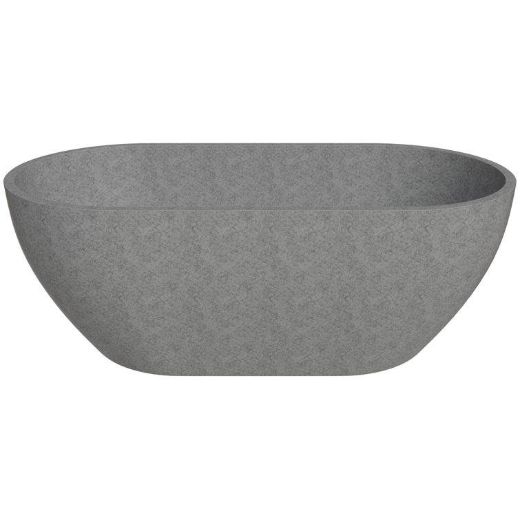 59'' x 29.5'' Soaking Stone Bathtub