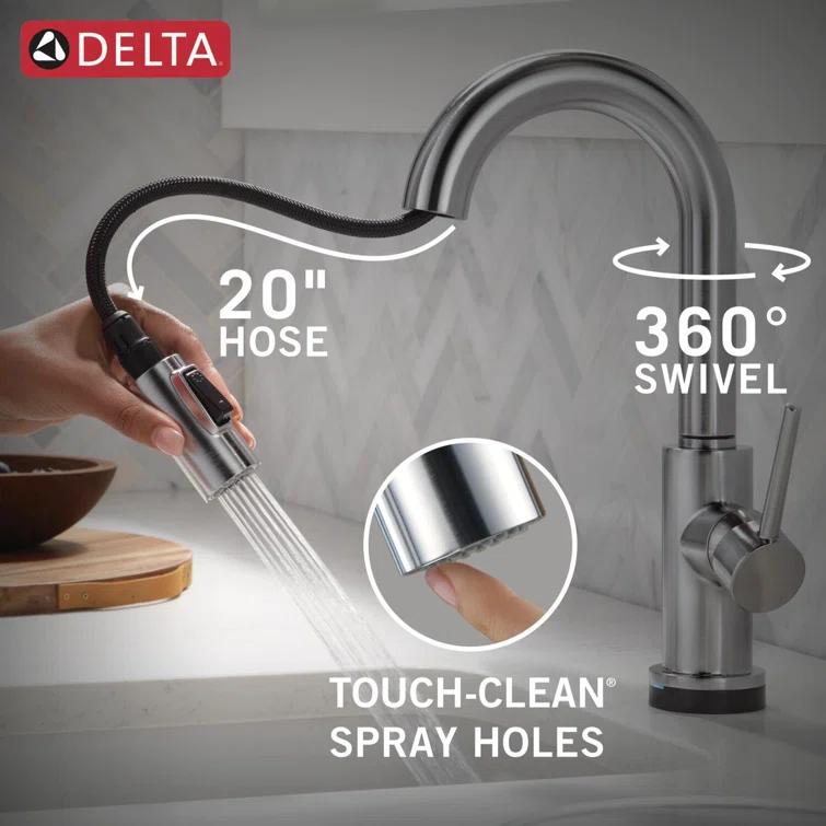Trinsic Pull Down Touch Bar Faucet