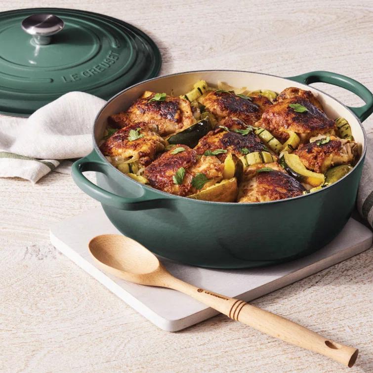 Le Creuset Le Creuset Enameled Cast Iron Signature Round Wide Dutch Oven, 6.75 Qt.
