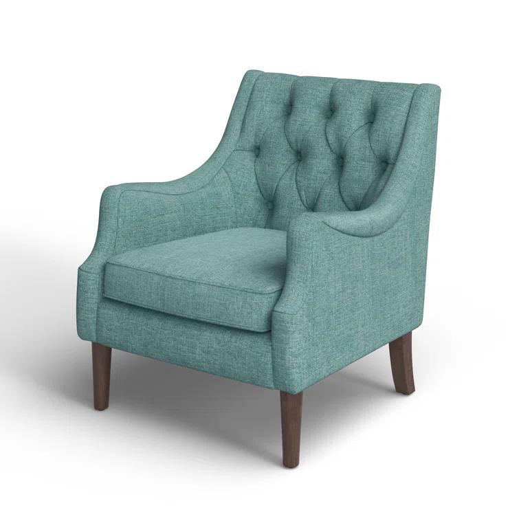 Anatonia 29.25" Wide Tufted Wingback Chair