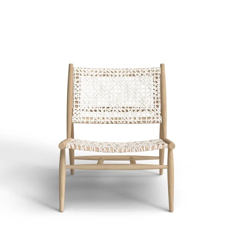 Kazbah Genuine Leather Side Chair
