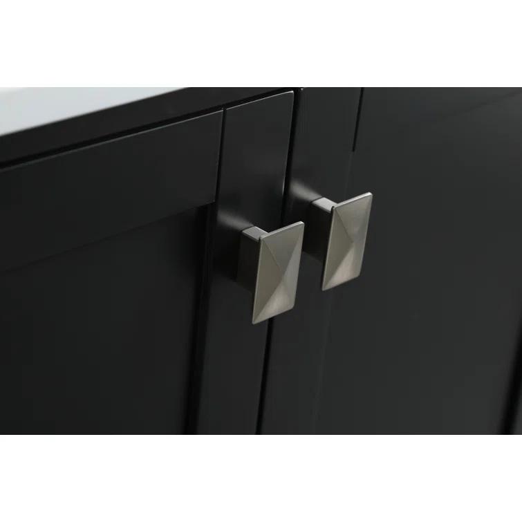 Irene 54'' Single Bathroom Vanity with Engineered Marble Top