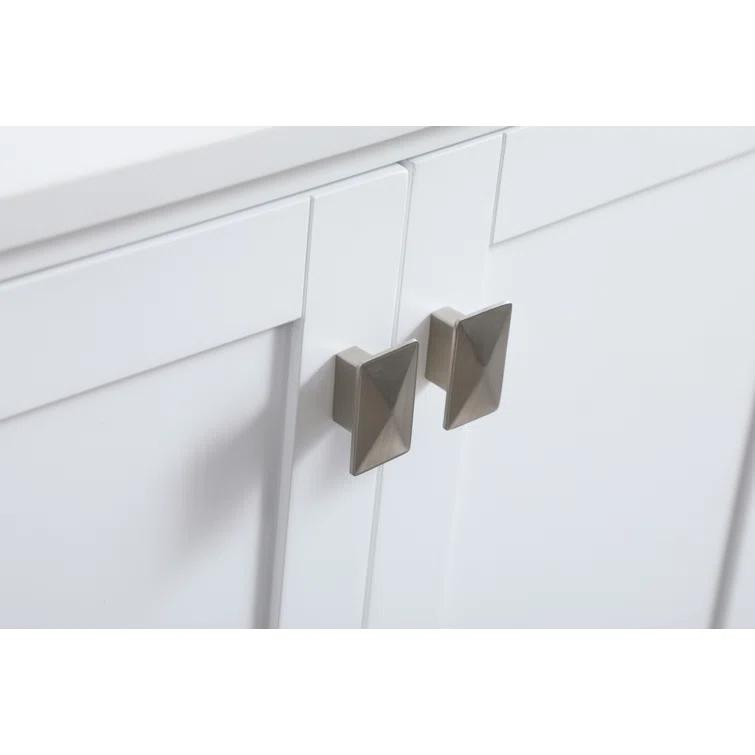 Irene 54'' Single Bathroom Vanity with Engineered Marble Top