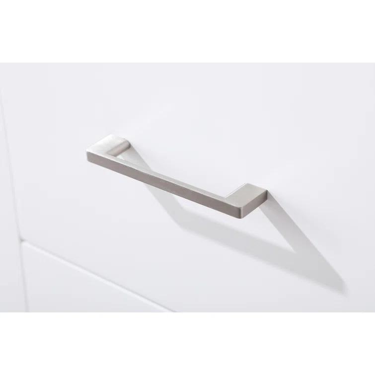 Hayes 54'' Single Bathroom Vanity with Engineered Marble Top