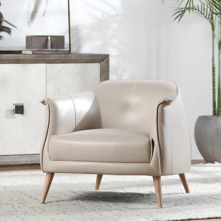 Classic Home Leather Club Chair