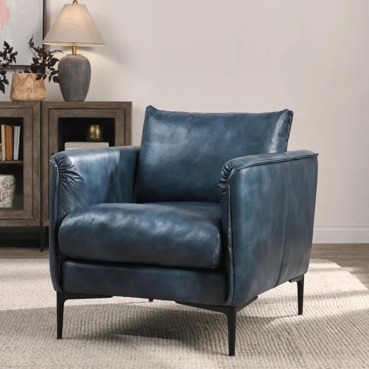 Ava Leather Armchair