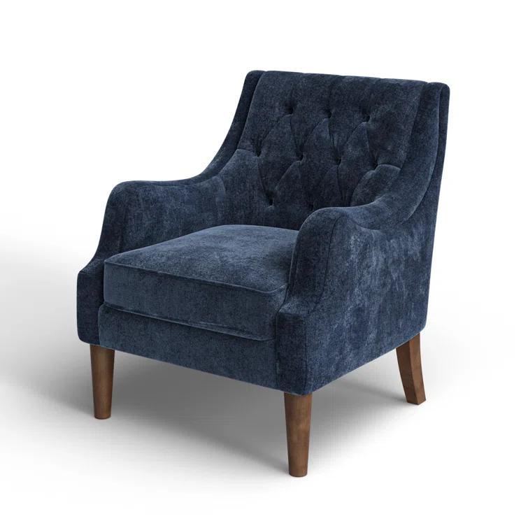 Anatonia 29.25" Wide Tufted Wingback Chair