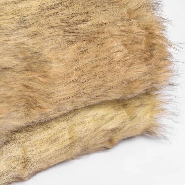 Faux Fur Throw