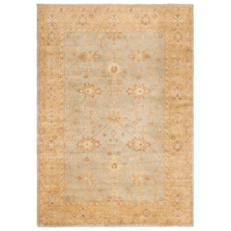 Safavieh Oushak Hand Knotted Wool Floral Rug