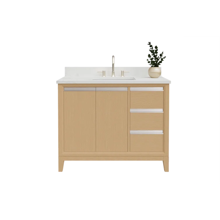 42 Single Bathroom Vanity with Top