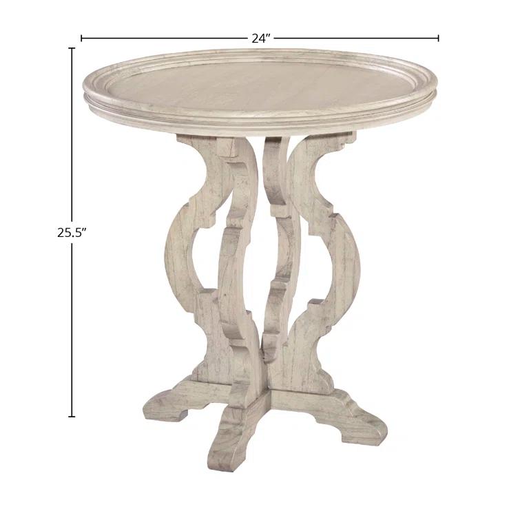 Damis Solid Wood End Table