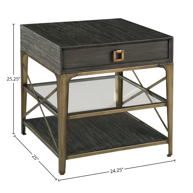Hekman Lamp Table With Drawer 23803 Edgewater