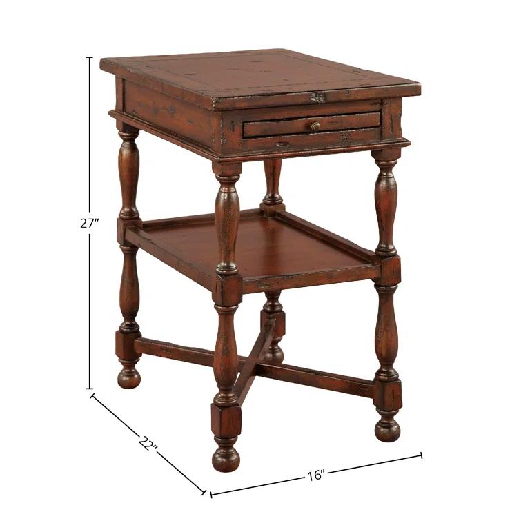 Fleur De Lis Living Havana 16" Wide Side Table