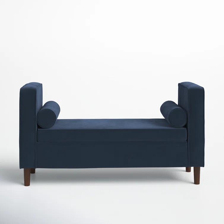 Kaj Velvet Storage Bench