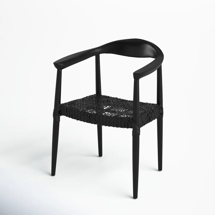 Kazbah Leather Dining Arm Chair