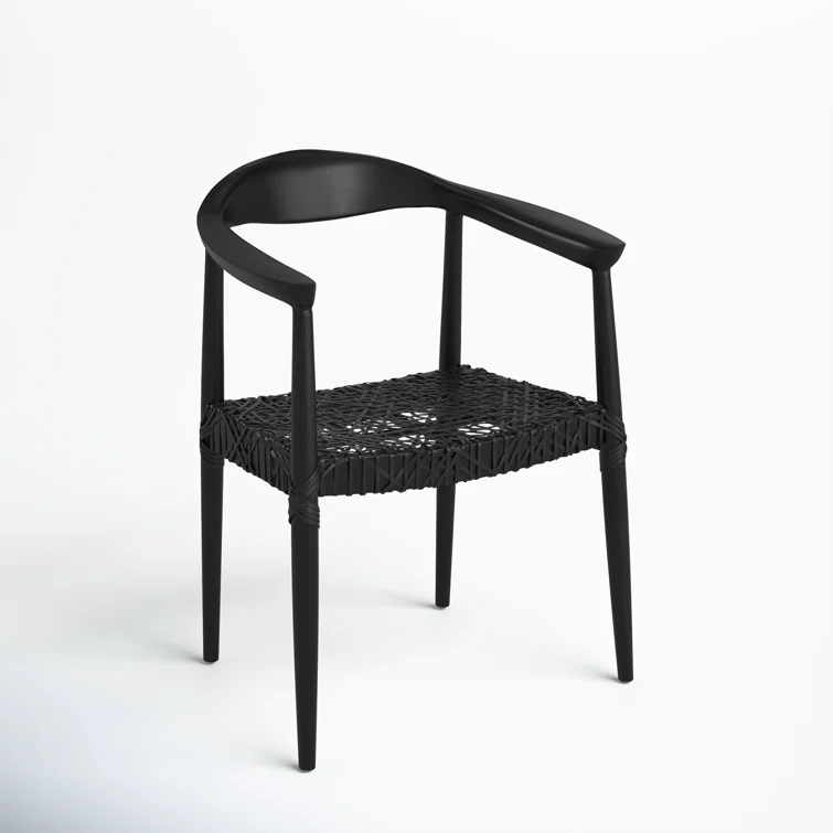 Kazbah Leather Dining Arm Chair