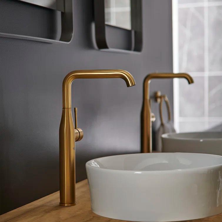 Essence New Widespread Bathroom Faucet with Drain Assembly