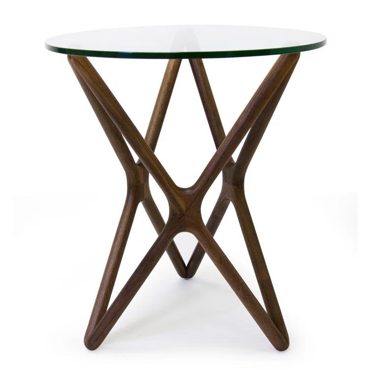 Lark Glass End Table