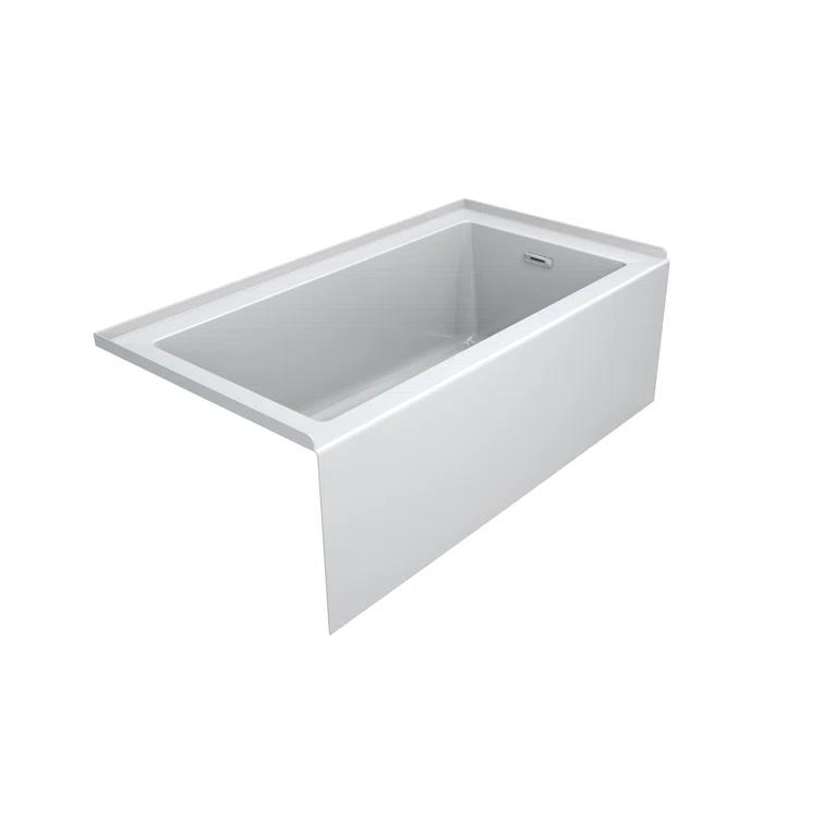 Comfort Linea™ 60" x 32" Soaking Bathtub with Left Drain