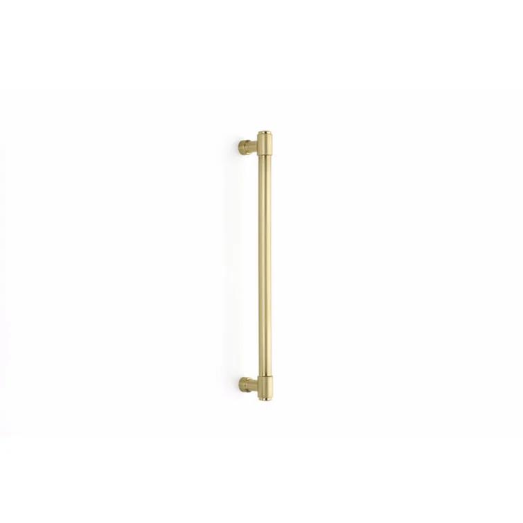 Satin Brass 18" Modern Industrial Appliance Pull