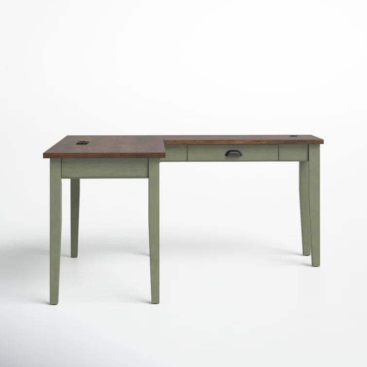 Vivienne L-Shaped Writing Desk