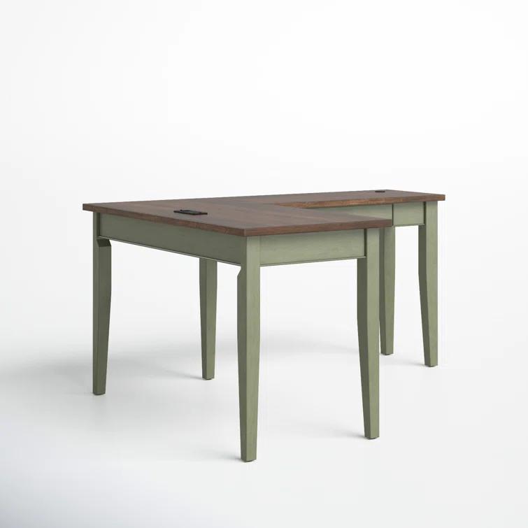 Vivienne L-Shaped Writing Desk