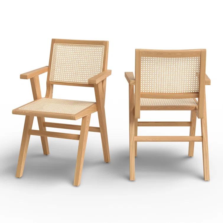 AllModern Atticus Cane Arm Chair & Reviews | Wayfair